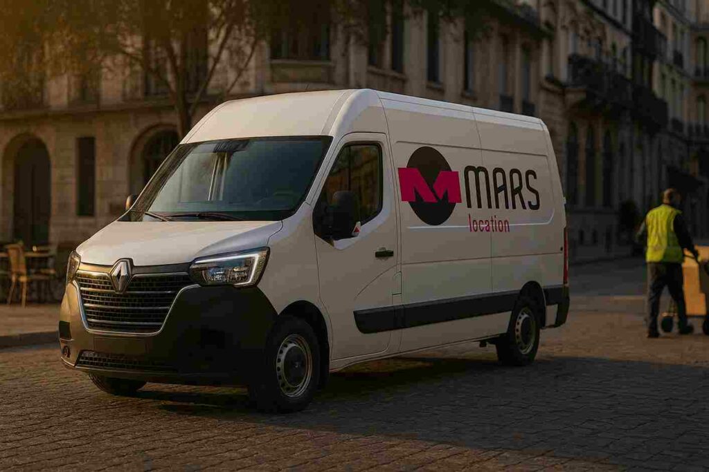camion de livraison mars location en soirée