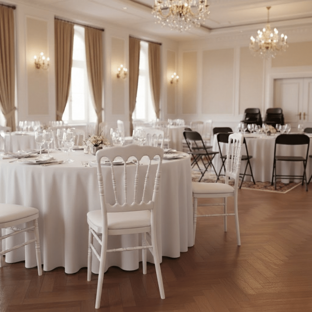 salle de réception avec chaise napoléon