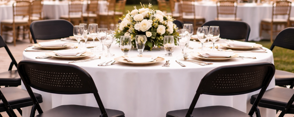 Table et chaise pliante